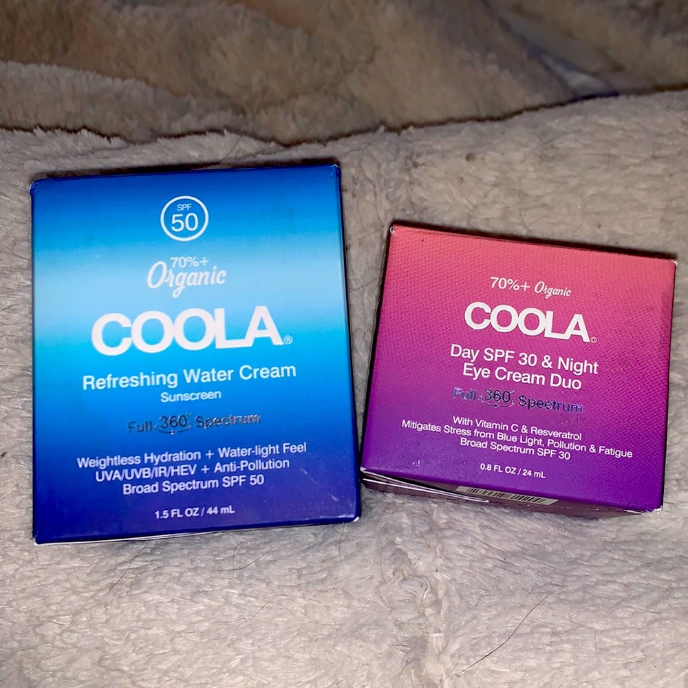 NEW COOLA Refreshing Water Cream SPF & EYECreamSPF
